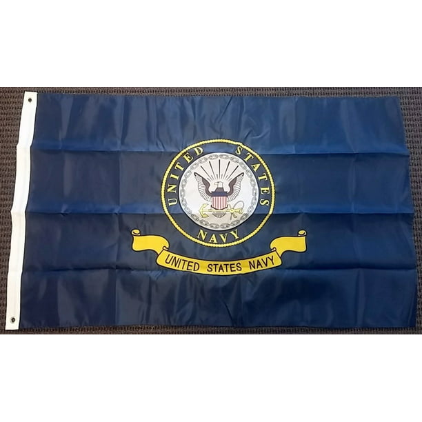 3x5 Navy Flag DOUBLE SIDED 2 Sided Navy Ship Banner FAST USA SHIPPING 